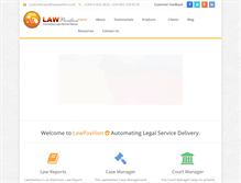 Tablet Screenshot of lawpavilion.com